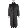 Blackglama Mahogany Mink Coat- Size M-L