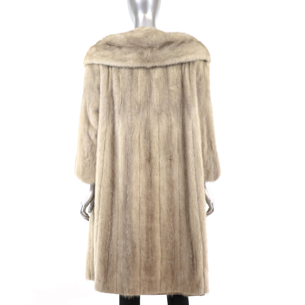 Sapphire Mink Coat- Size XL