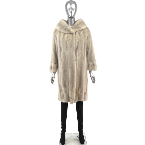 Tourmaline Mink Coat- Size L