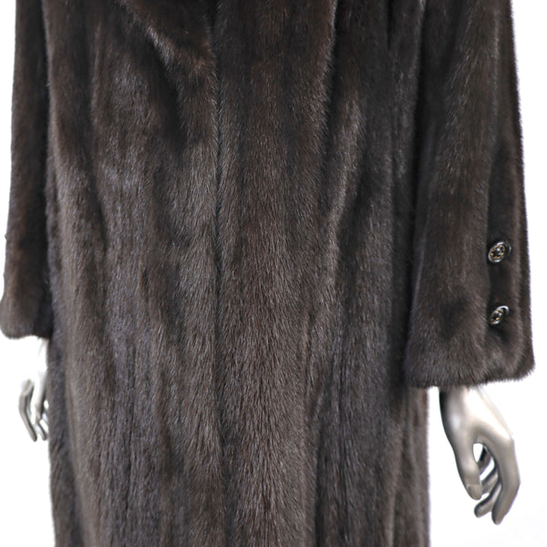 Mahogany Mink Coat- Size L