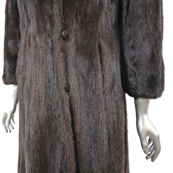 Mahogany Mink Coat- Size XS