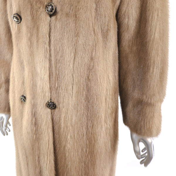 Pastel Mink Coat- Size M