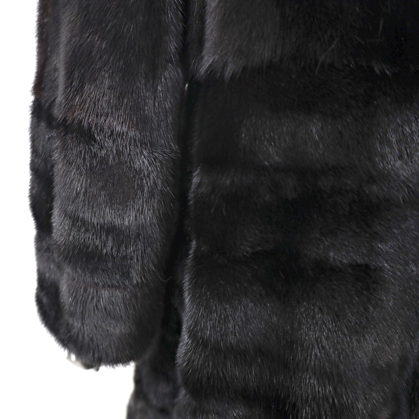 Black Mink Coat- Size M