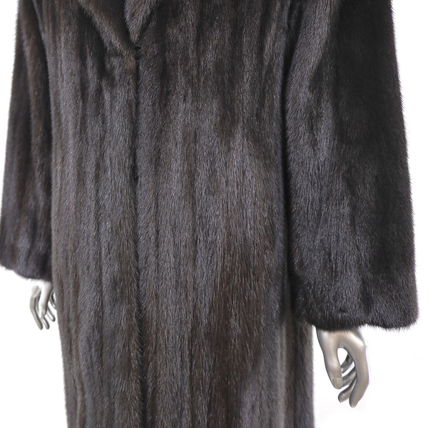 Mahogany Mink Coat- Size XL