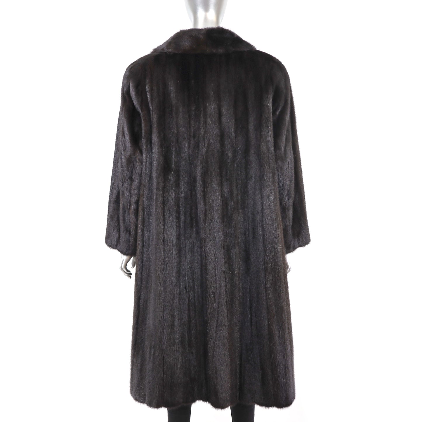 Mahogany Mink Coat- Size XL