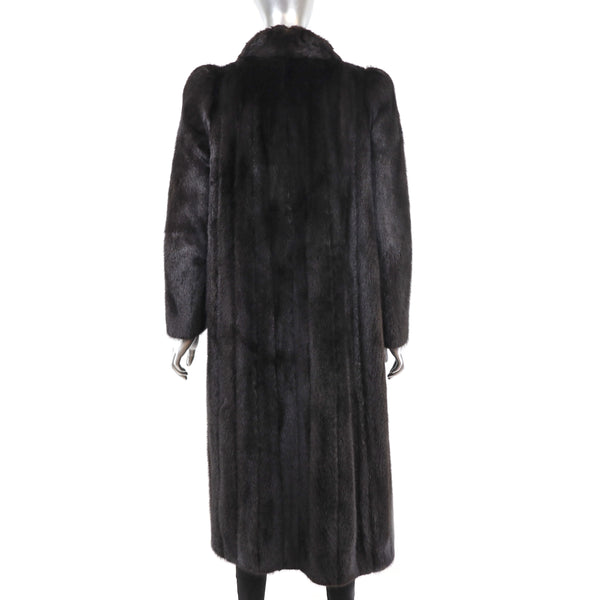 Mahogany Mink Coat- Size M