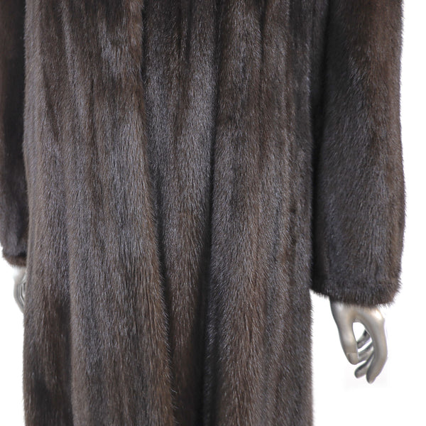 Mahogany Mink Coat- Size M