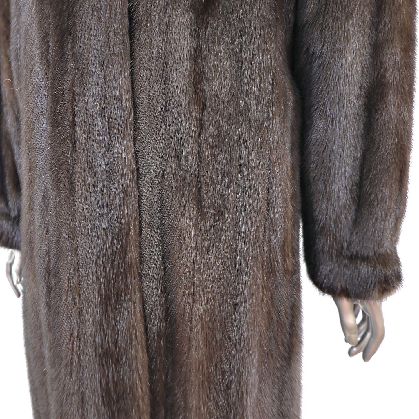 Mahogany Mink Coat- Size XL