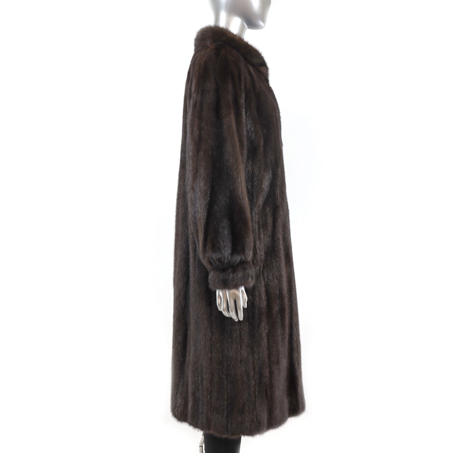 Mahogany Mink Coat- Size XL