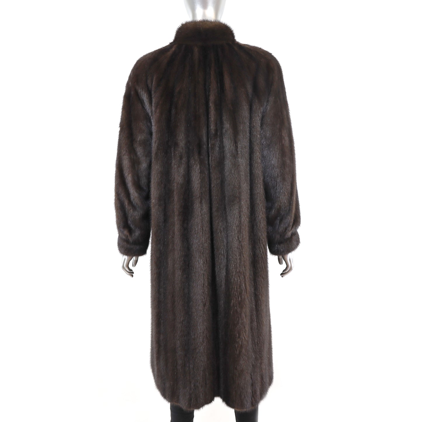 Mahogany Mink Coat- Size XL