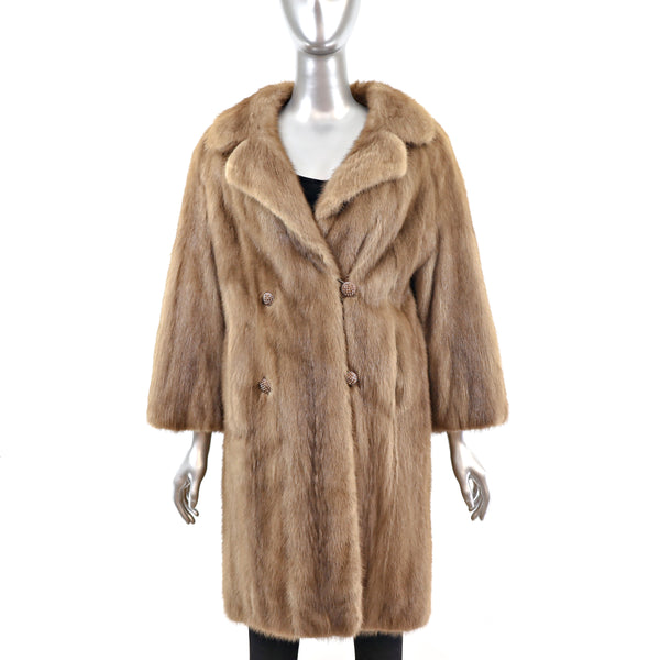 Autumn Haze Mink Coat- Size M