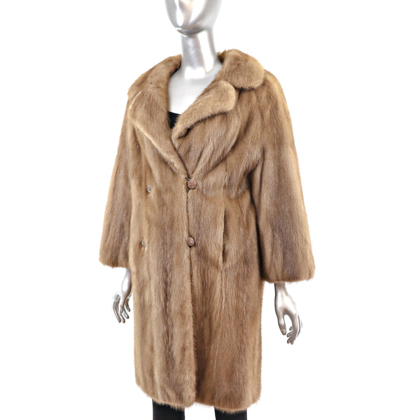 Autumn Haze Mink Coat- Size M