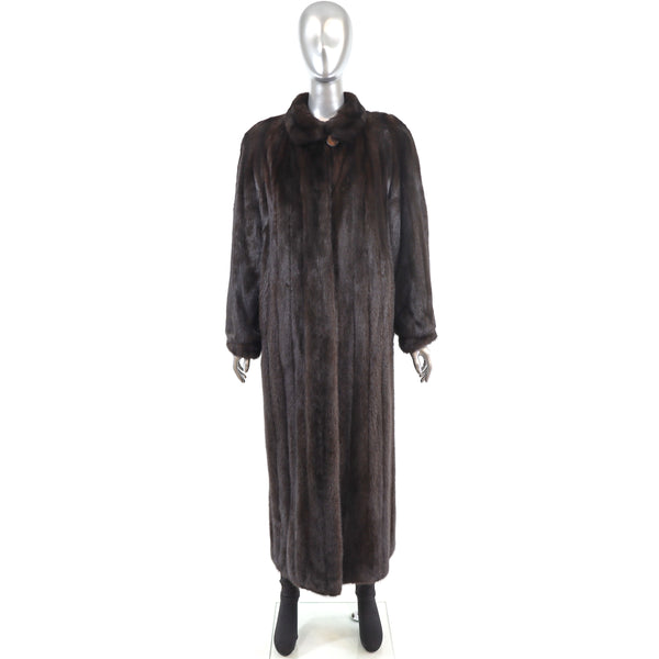 Mahogany Mink Coat- Size S-M