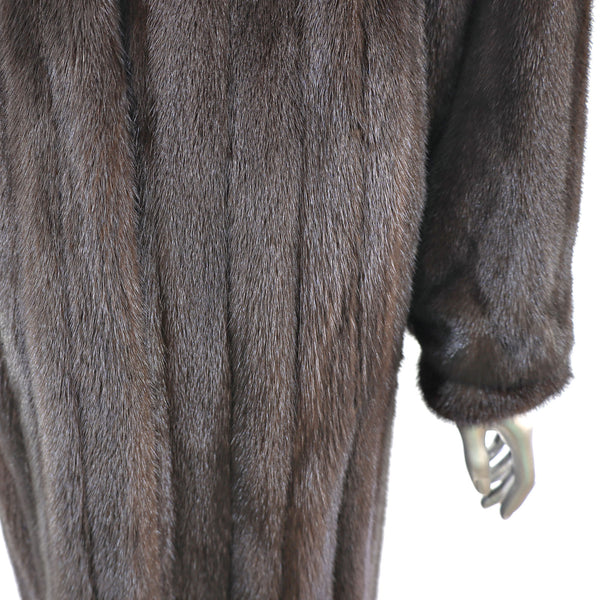 Mahogany Mink Coat- Size S-M