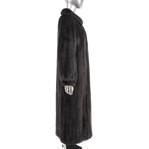 Mahogany Mink Coat- Size S-M