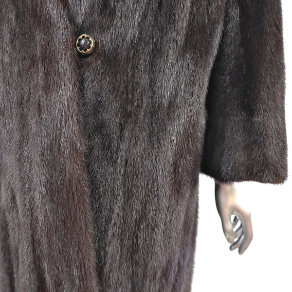 Mahogany Mink Coat- Size L