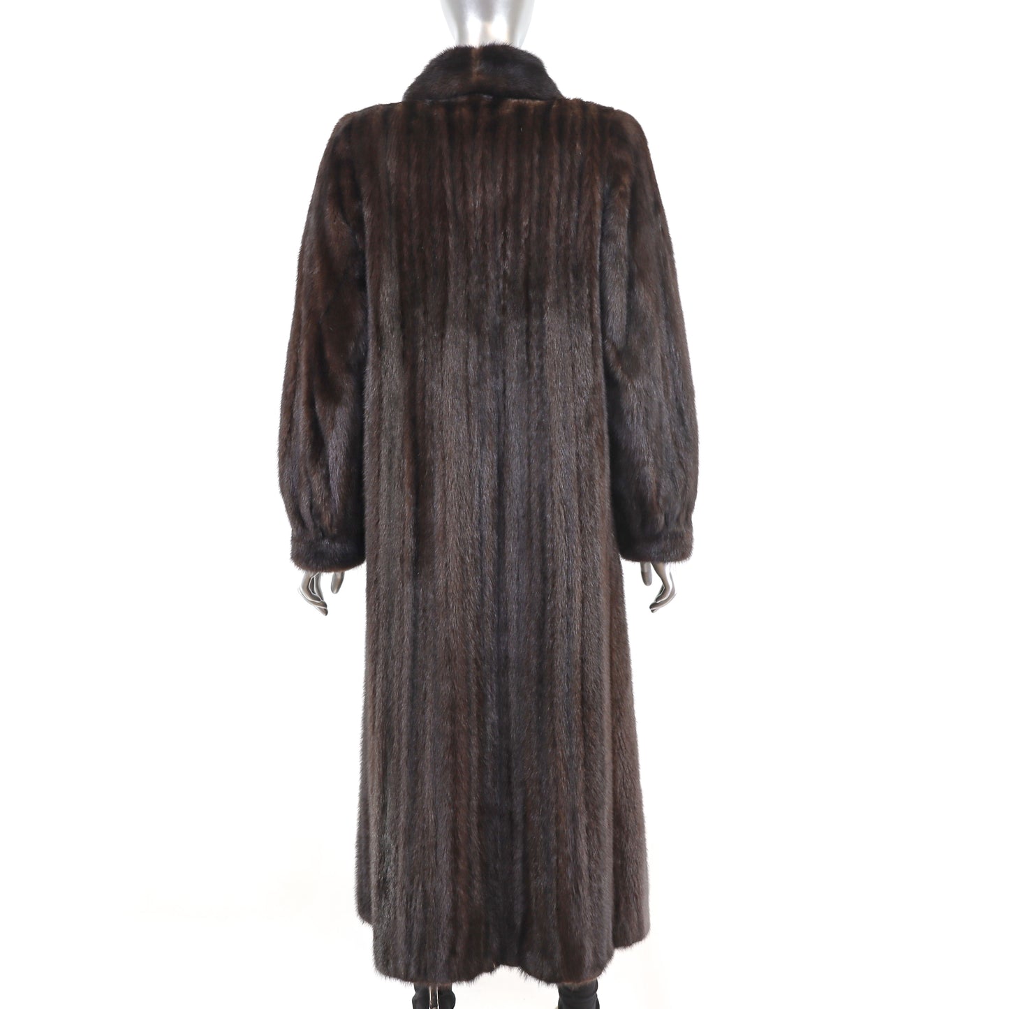 Mahogany Mink Coat- Size M