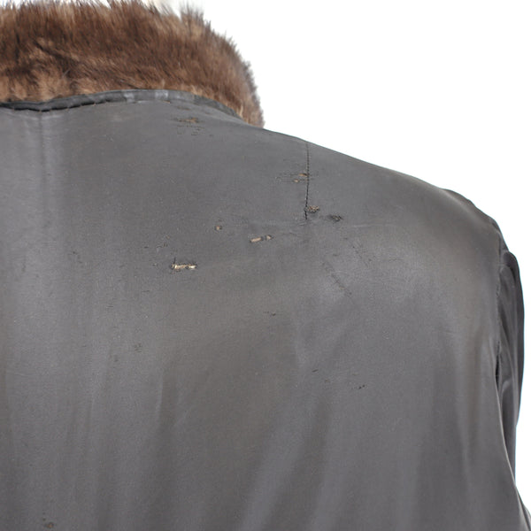 Mahogany Mink Coat- Size XXXL
