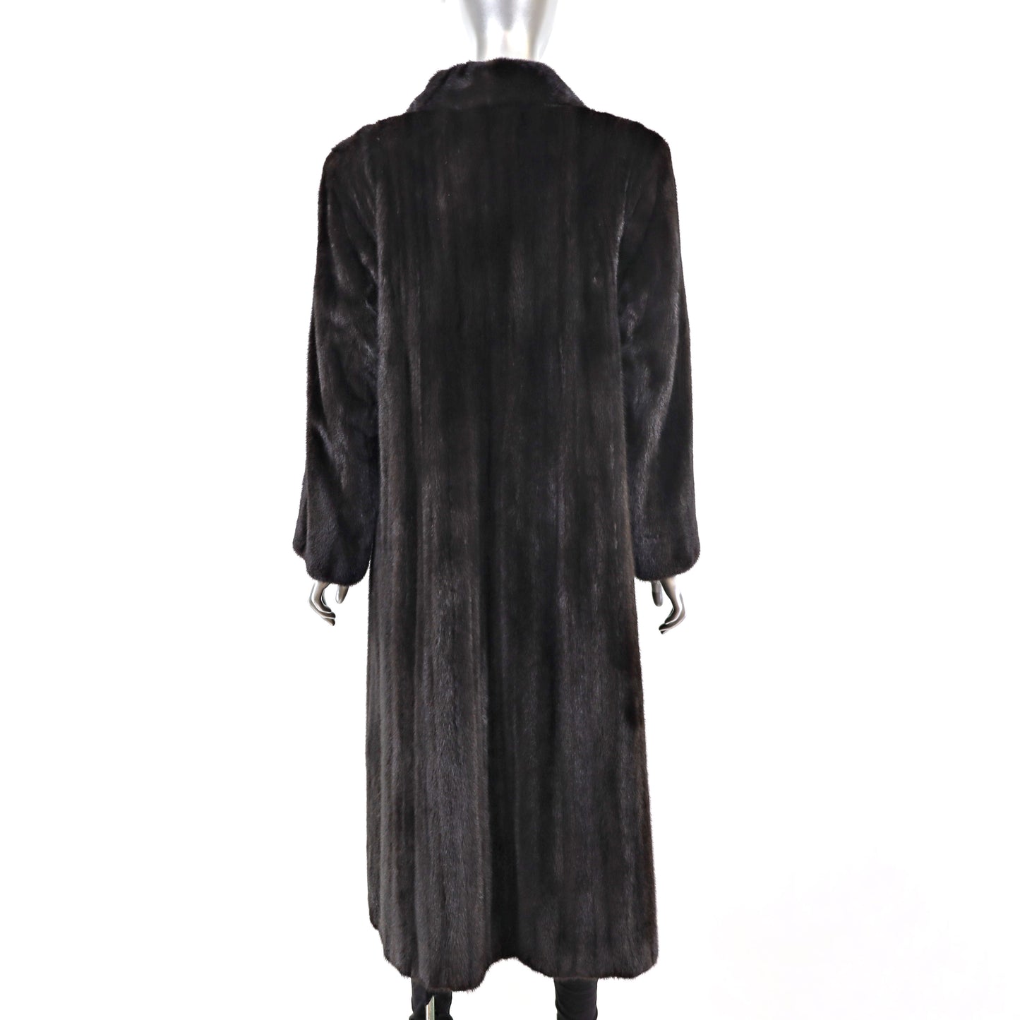 Black Mink Coat- Size L