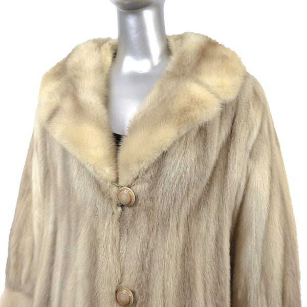 Tourmaline Mink Coat- Size S