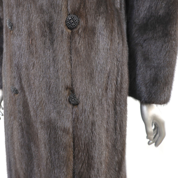 Mahogany Mink Coat- Size S