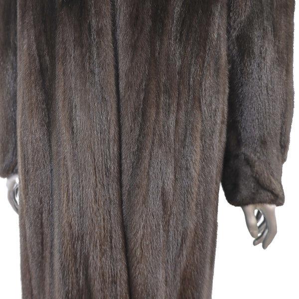 Mahogany Mink Coat- Size L