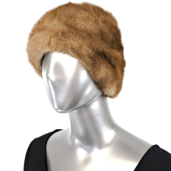 Autumn Haze Mink Hat- Free Size