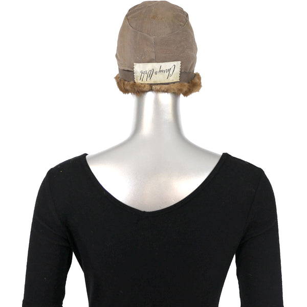 Autumn Haze Mink Hat- Free Size