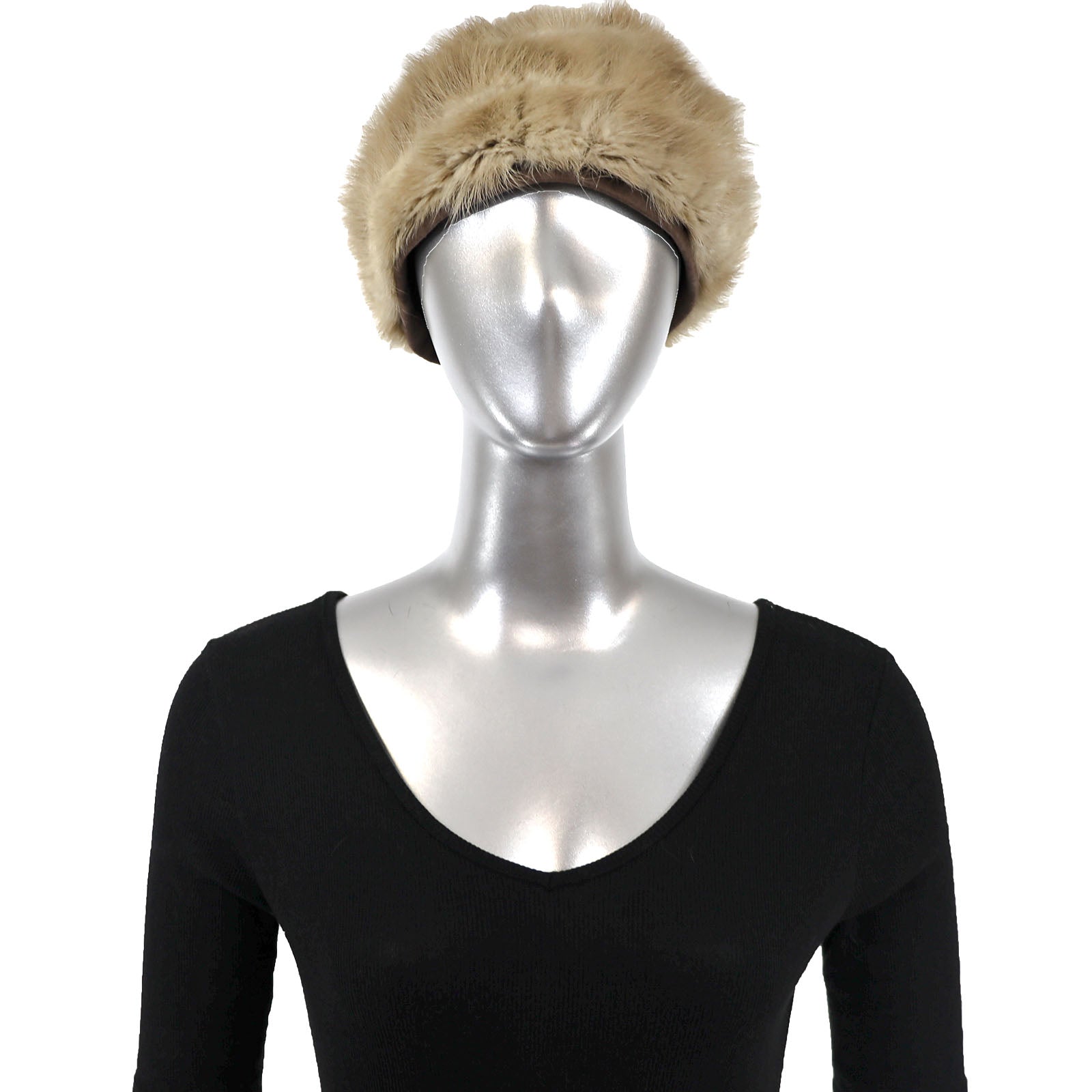 Pastel Mink Hat Free Size VintageFurs