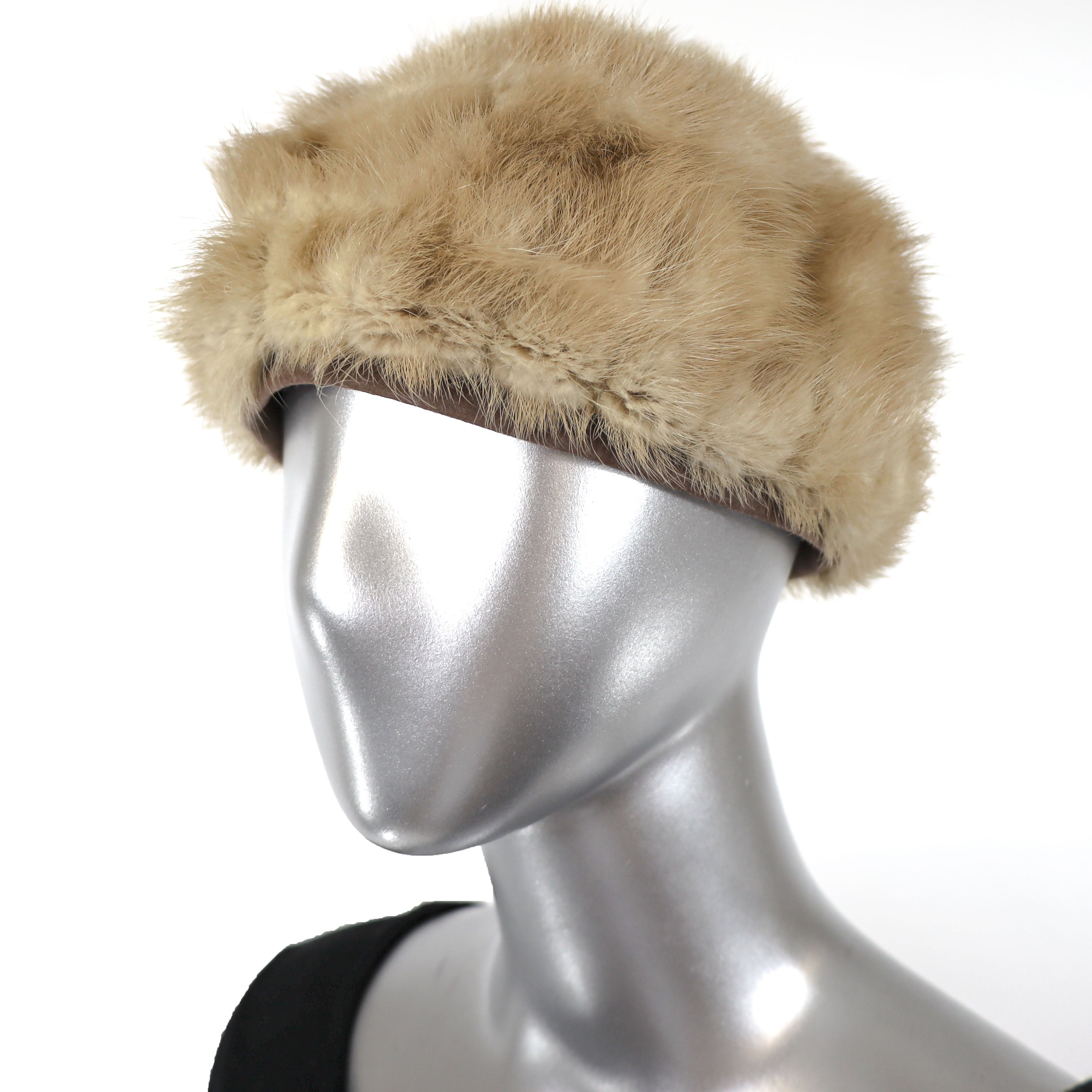 Trapper hat, Mink Mahogany