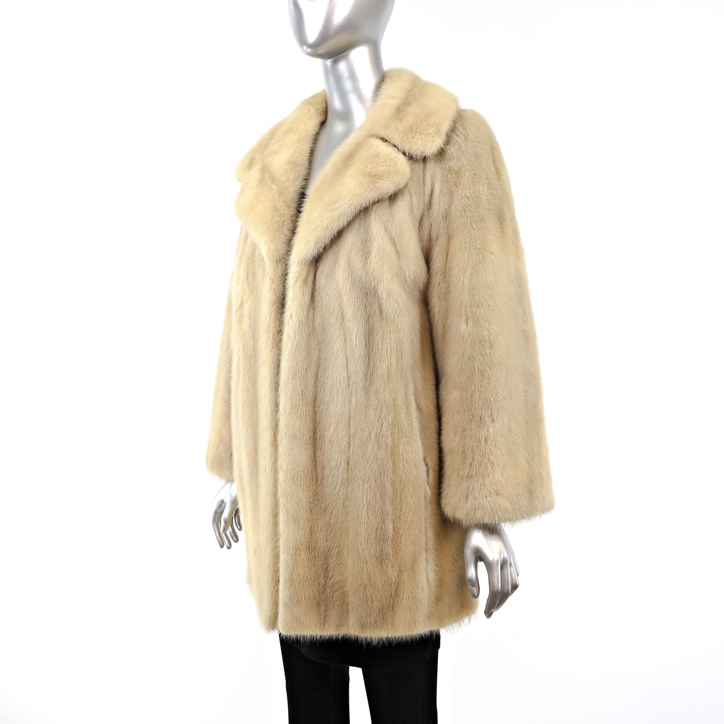 Pearl Mink Jacket- Size M