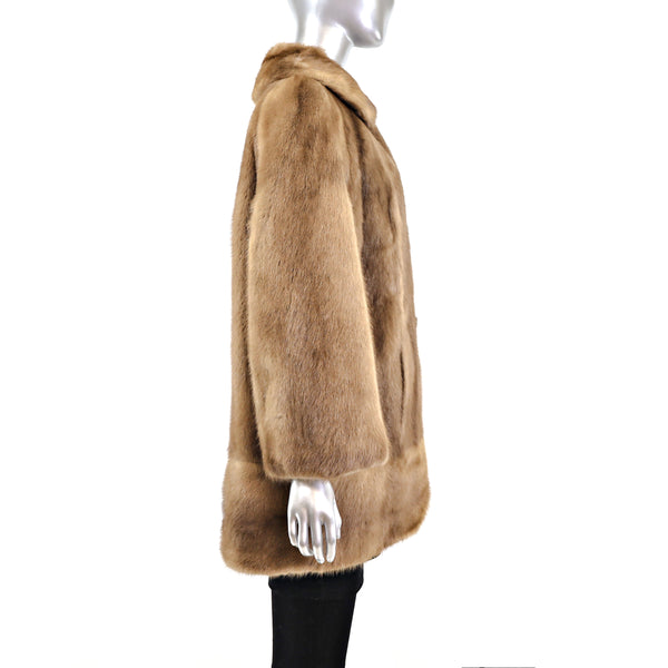 Autumn Haze Mink Jacket- Size M