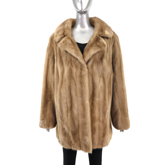 Autumn Haze Mink Jacket- Size M