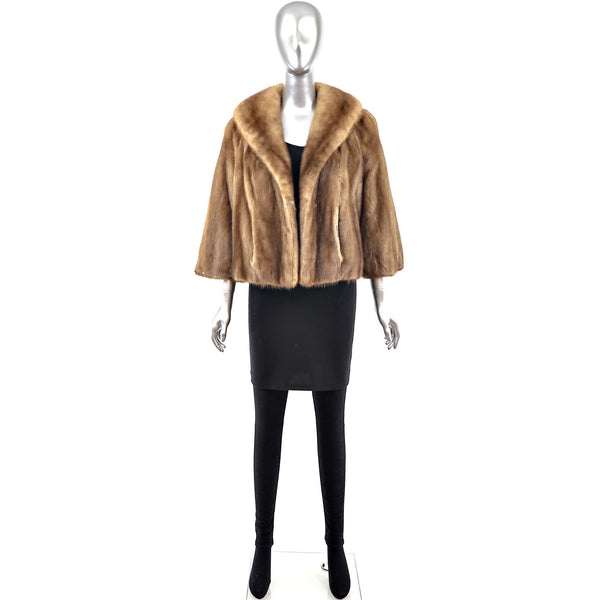 Autumn Haze Mink Jacket- Size L