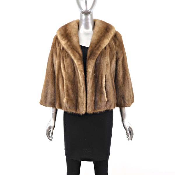 Autumn Haze Mink Jacket- Size L