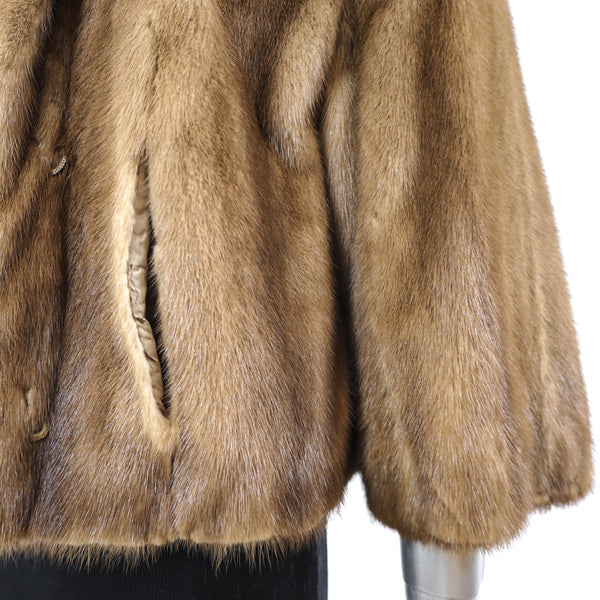 Autumn Haze Mink Jacket- Size L