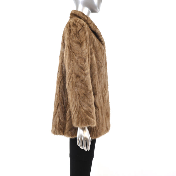 Section Mink Jacket- Size M