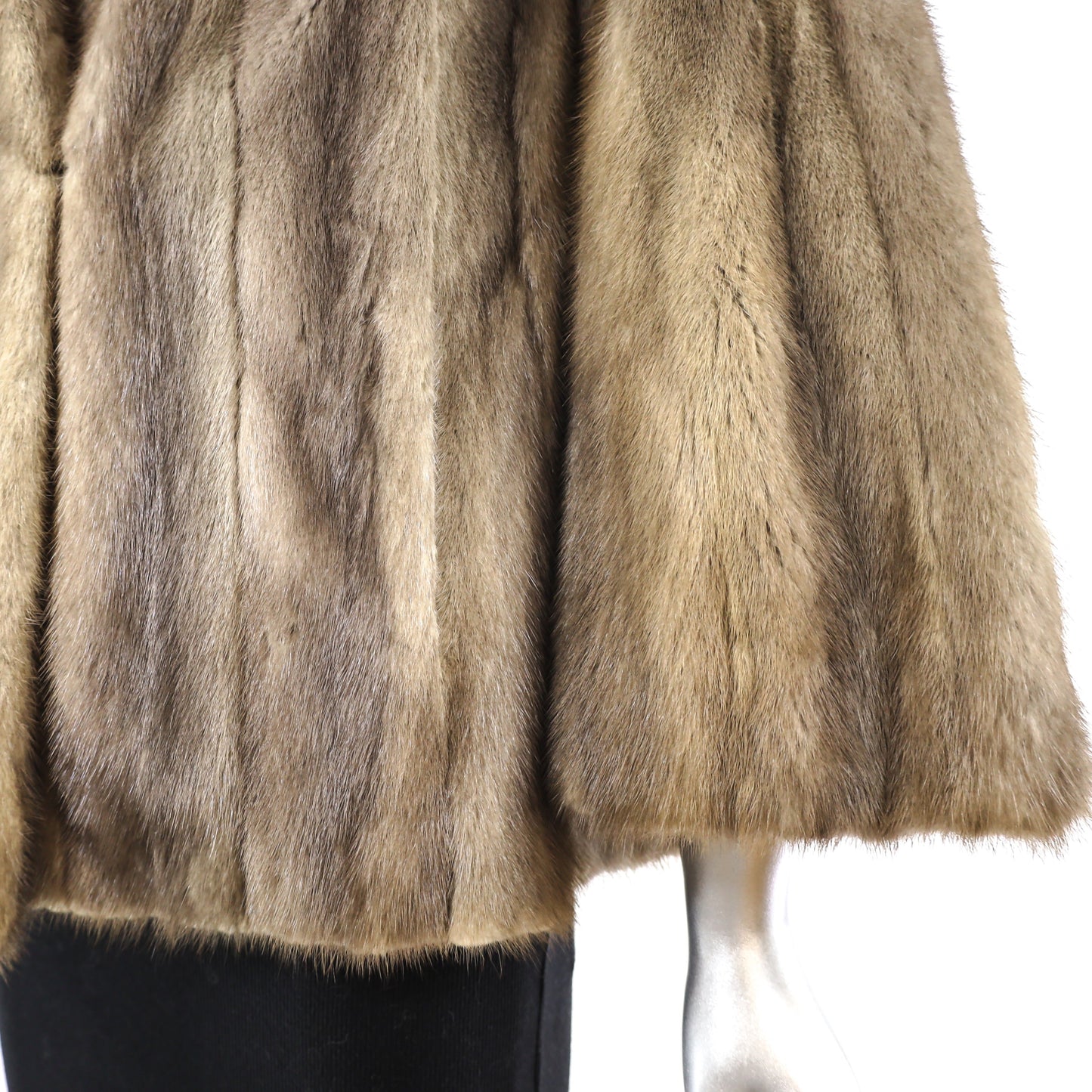 Brown Mink Jacket- Size L