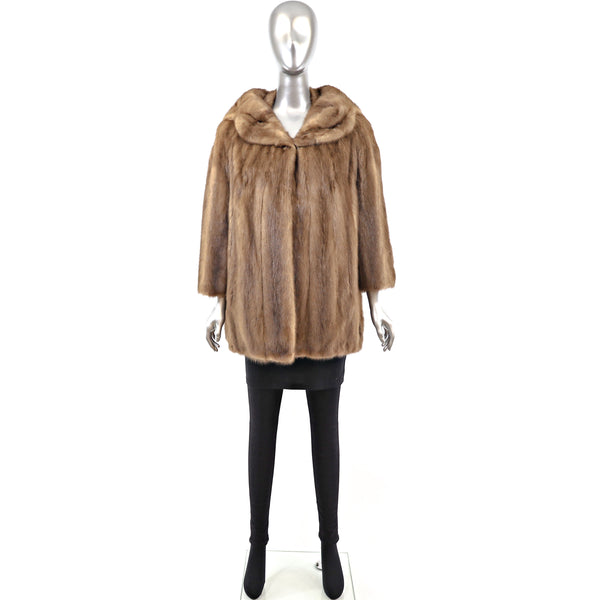 Autumn Haze Mink Jacket- Size L