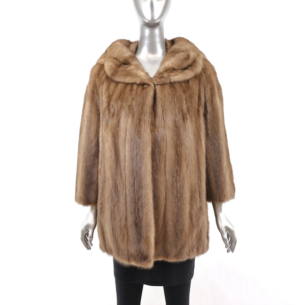 Autumn Haze Mink Jacket- Size L