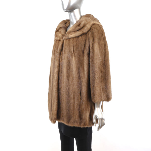 Autumn Haze Mink Jacket- Size L