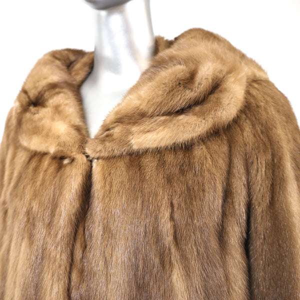 Autumn Haze Mink Jacket- Size L