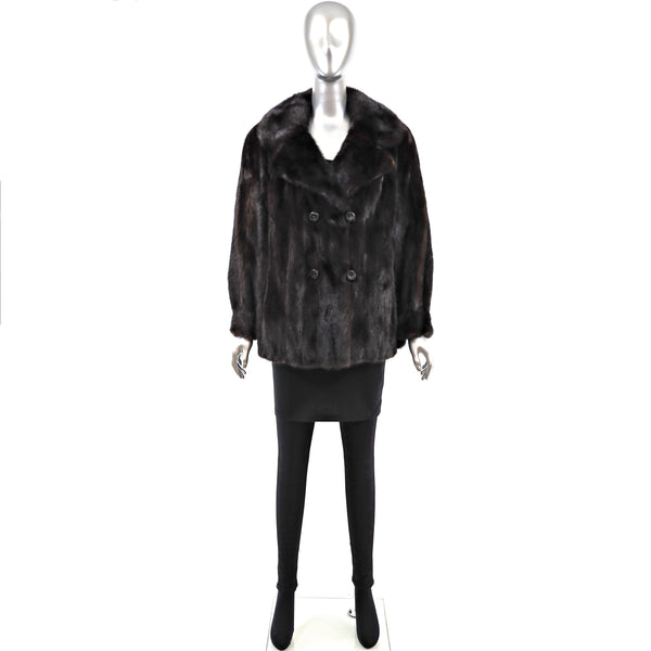 Ranch Mink Jacket- Size L