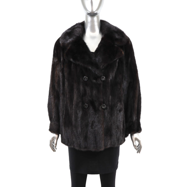 Ranch Mink Jacket- Size L