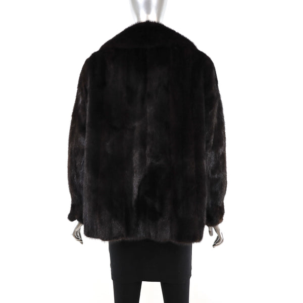 Ranch Mink Jacket- Size L