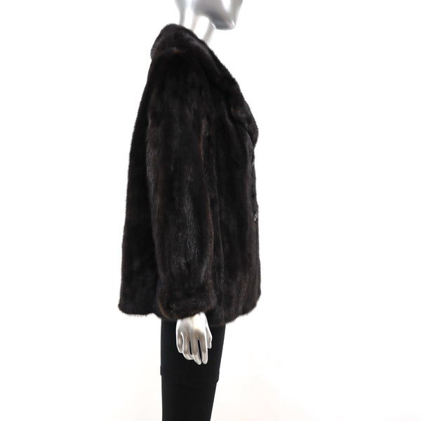 Ranch Mink Jacket- Size L
