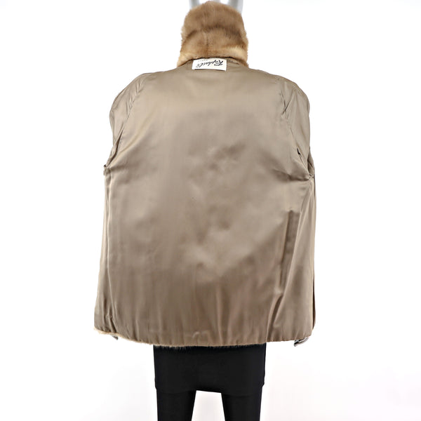 Autumn Haze Mink Jacket- Size L