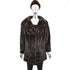Mahogany Mink Jacket with Matching Hat- Size L