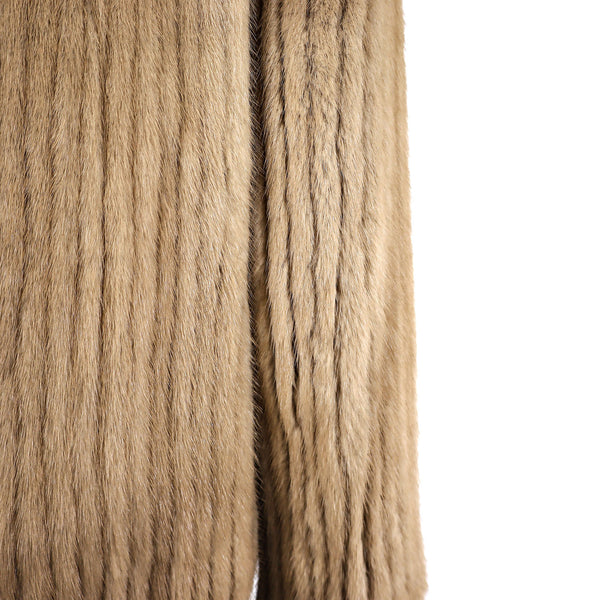Autumn Haze Mink Corded Jacket- Size S