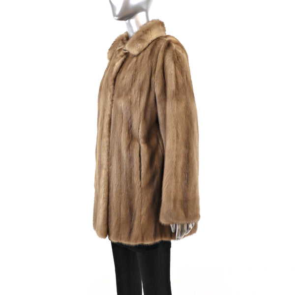 Autumn Haze Mink Jacket- Size L